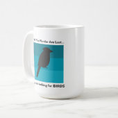 さまよい人は失ったみんな…見ている人もいる… コーヒーマグカップ (正面左)