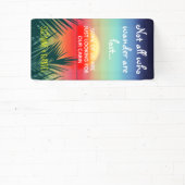 さまよい人は皆クルーズ失ったドアでおもしろいはない 横断幕 (インサイチュ)