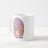 さまよい人ばかりではない失った コーヒーマグカップ (正面左)