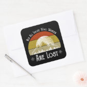 さまよい人ばかりではない失った スクエアシール (封筒)