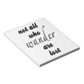 さまよい人ばかりではない失った ノートパッド (アングル)