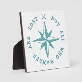 さまよい人ばかりではない失った フォトプラーク (正面)