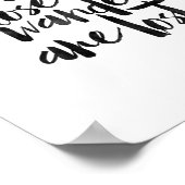 さまよい人ばかりではない失った ポスター (角)