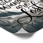 さまよい人ばかりではない失った ポスター (角)