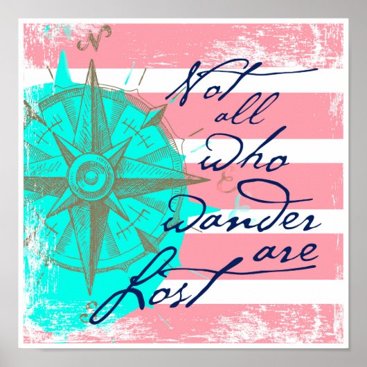 さまよい人ばかりではない失った ポスター (正面)