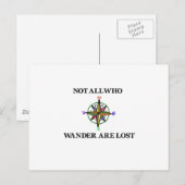 さまよい人ばかりではない失った ポストカード (正面/裏面)