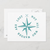 さまよい人ばかりではない失った ポストカード (正面/裏面)