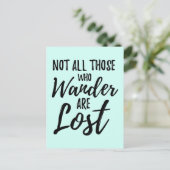 さまよい人ばかりではない失った ポストカード (スタンド正面)