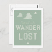 さまよい人ばかりではない失った ポストカード (正面/裏面)