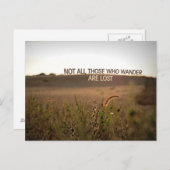 さまよい人ばかりではない失った ポストカード (正面/裏面)