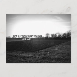 さまよい人ばかりではない失った ポストカード