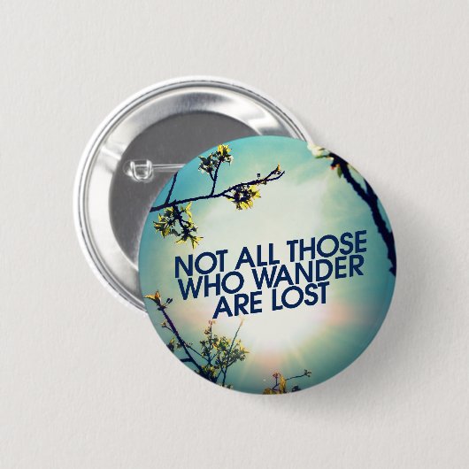 さまよい人ばかりではない失った 缶バッジ (正面&裏面)
