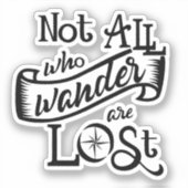 さまよい人ばかりではない シール (正面)