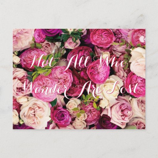 さまよい人ばかりではない ポストカード (正面)