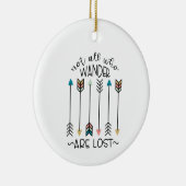 さまよい人 セラミックオーナメント (右)