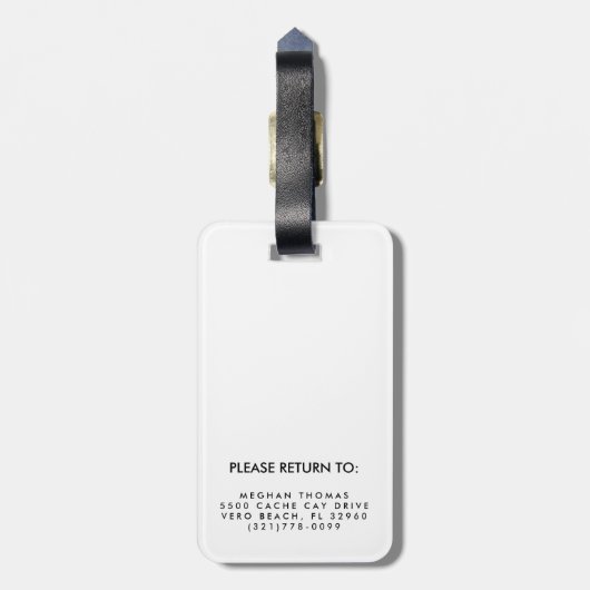 さまよい旅をする人ばかりではない引用文 ラゲッジタグ (裏面縦)