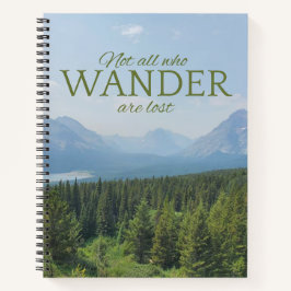 さまよい歩き回る人は必ずしもノート失ったではない ノートブック