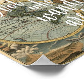 さまよい歩く人が全て引用文のプリント失ったではない ポスター (角)