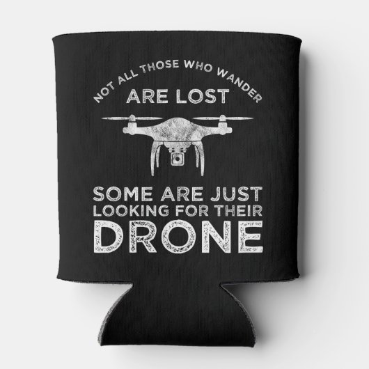 さまよい歩く人は全員ドローン失ったパイロットではない 缶クーラー (裏面)