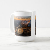 さまよい歩く人は皆マグで失ったはない コーヒーマグカップ (正面左)