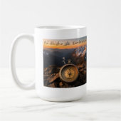 さまよい歩く人は皆マグで失ったはない コーヒーマグカップ (左)