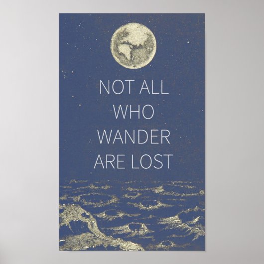 さまよい歩く者は皆青失った色の月と地球ばかりではない ポスター (正面)