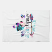 さまよい者はボヘミアン・ワンドルスト失ったではない キッチンタオル (横)