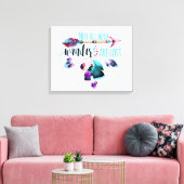 さまよい者はボヘミアン・ワンドルスト失ったではない キャンバスプリント (インサイチュ (リビング))