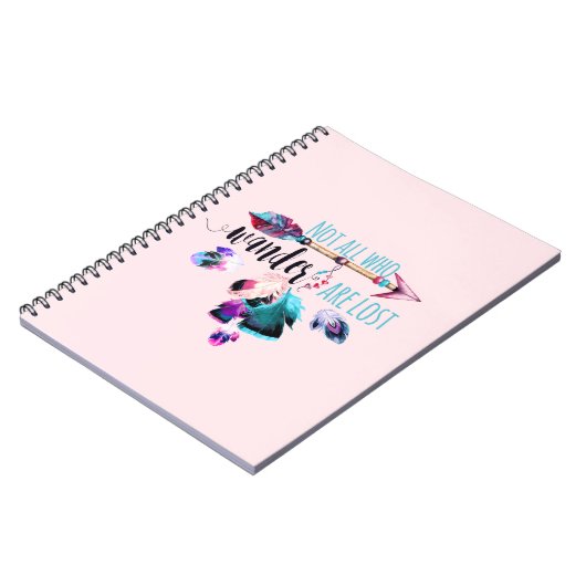 さまよい者はボヘミアン・ワンドルスト失ったではない ノートブック (左側)