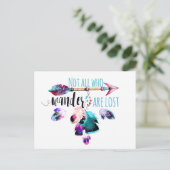 さまよい者はボヘミアン・ワンドルスト失ったではない ポストカード (スタンド正面)