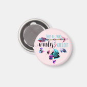 さまよい者はボヘミアン・ワンドルスト失ったではない マグネット (正面/裏面)