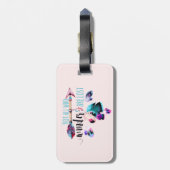 さまよい者はボヘミアン・ワンドルスト失ったではない ラゲッジタグ (裏面縦)