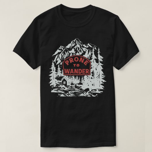 さまよい Tシャツ (デザイン正面)