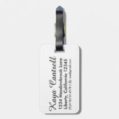 "さまようすべてが失った"荷物のラベルではないです ラゲッジタグ (裏面縦)