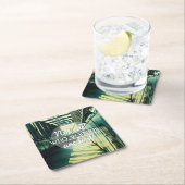 さまようすべてが失われません スクエアペーパーコースター (インサイチュ)