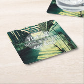 さまようすべてが失われません スクエアペーパーコースター (アングル)