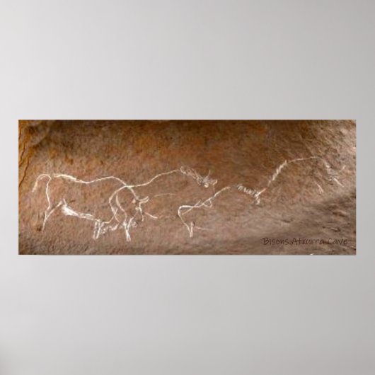 さまようバイソンヘルド ポスター (正面)