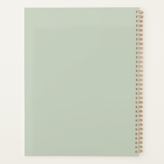 「さまようパーソナライズされたねこ」アカデミックプランナー プランナー手帳 (裏面)