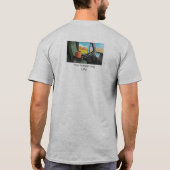 さまようプロフェッショナルTシャツ Tシャツ (裏面)
