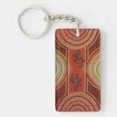 さまようヤモリKeychain キーホルダー (正面)