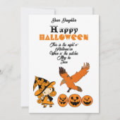 さまよう不気味魔女ジャックOランタンハロウィーン シーズンカード (正面)