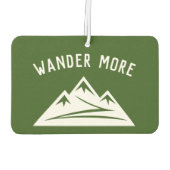 さまよう山のピークのロゴカーの空気フレッシュナー カーエアーフレッシュナー (裏面)