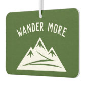 さまよう山のピークのロゴカーの空気フレッシュナー カーエアーフレッシュナー (左)