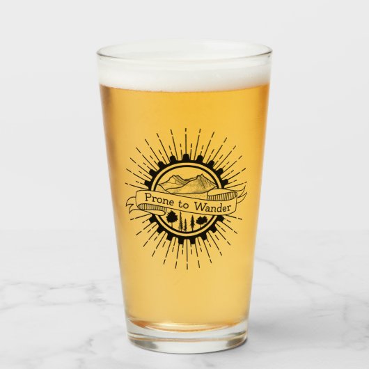さまよう旅行者のアドベンチャーギフトを楽しみたい タンブラーグラス (ドリンク正面)