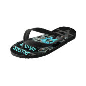 さまよう星スペクトルネットワーク キッズビーチサンダル (アングル)