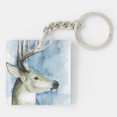 さまよう杖 – 水彩 キーホルダー (裏面)