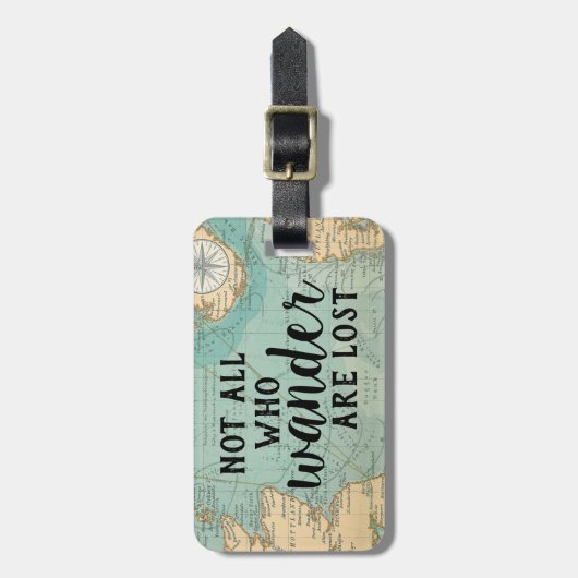 さまよう者はすべてラゲッジタ失ったグではない ラゲッジタグ (正面縦)