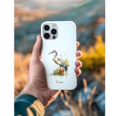 さまよう鶴 カスタムデザイン Case-Mate iPhoneケース
