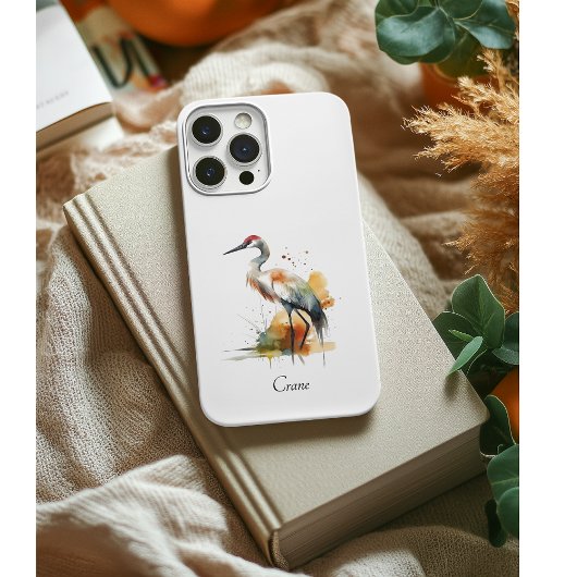 さまよう鶴 カスタムデザイン Case-Mate iPhoneケース