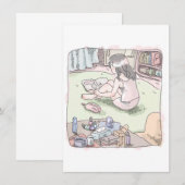 さむくしじ ノートカード (正面/裏面)